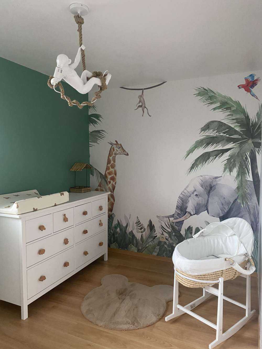 Kleurrijke jungle dieren