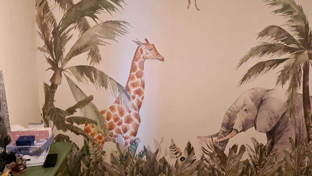 Kleurrijke jungle dieren