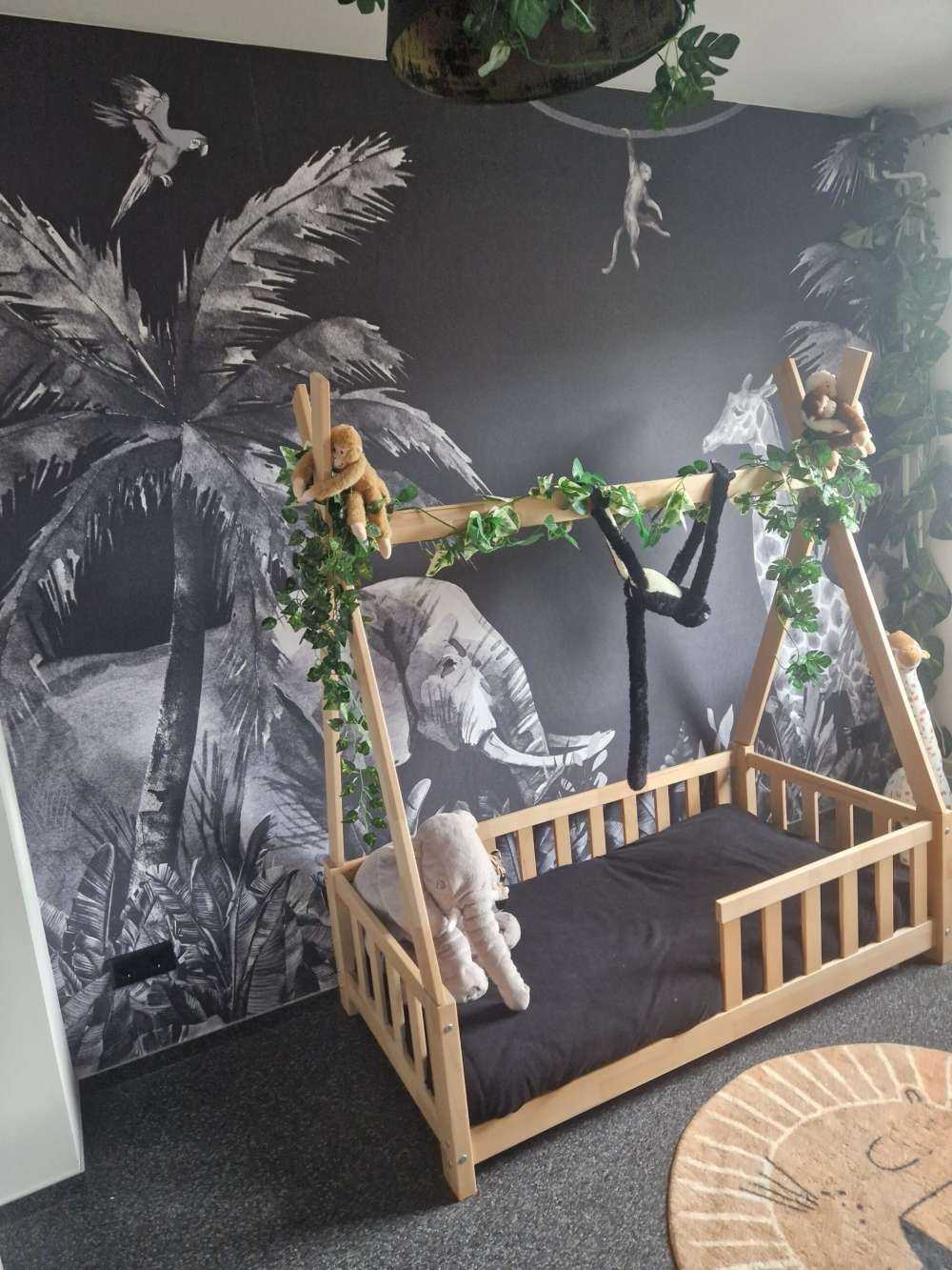 Zwart-wit jungle dieren