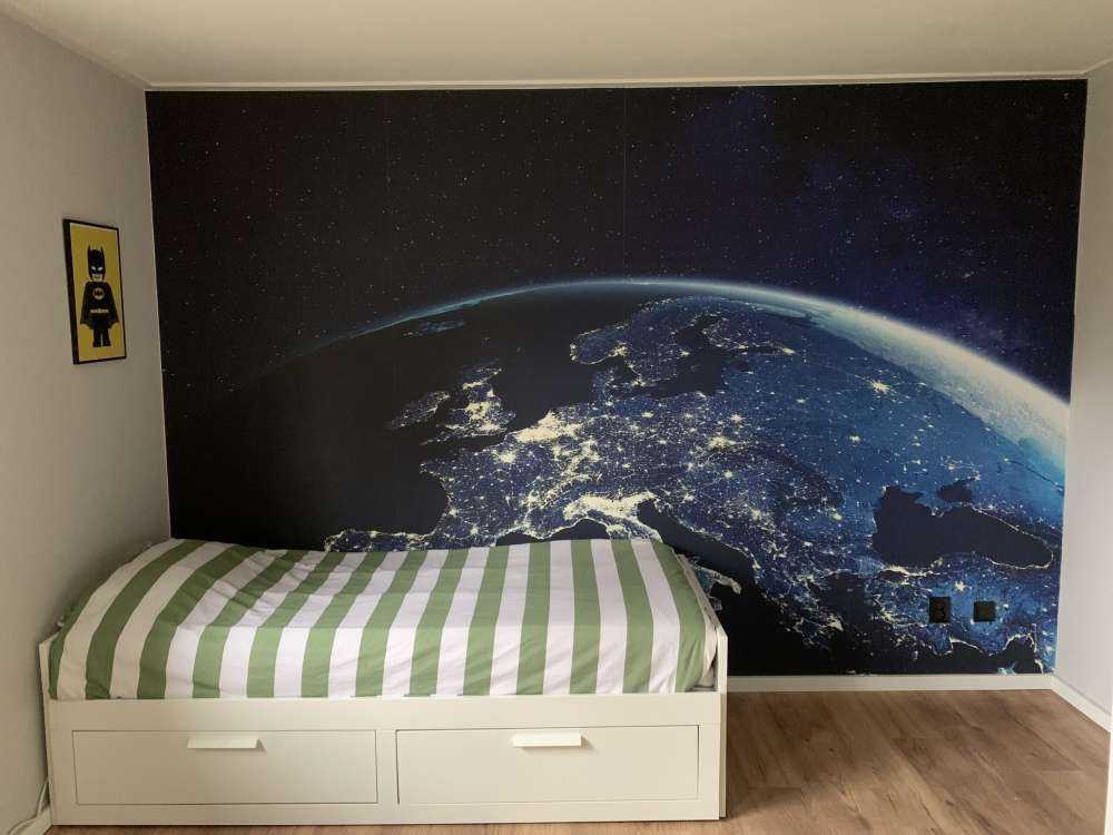 3D Wereld in de nacht