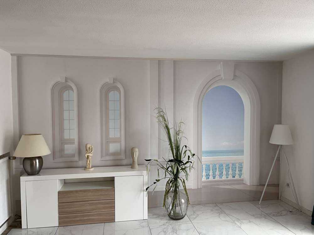 Witte muur