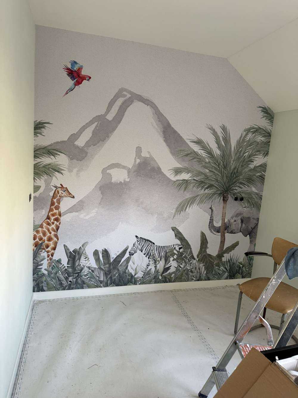 Dieren in een jungle