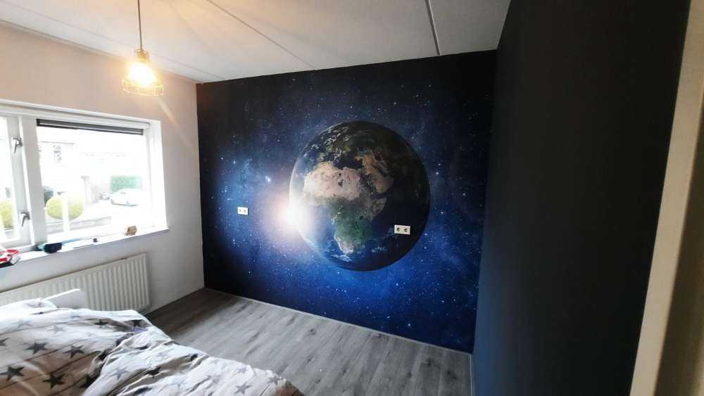 Uitzicht op de aarde