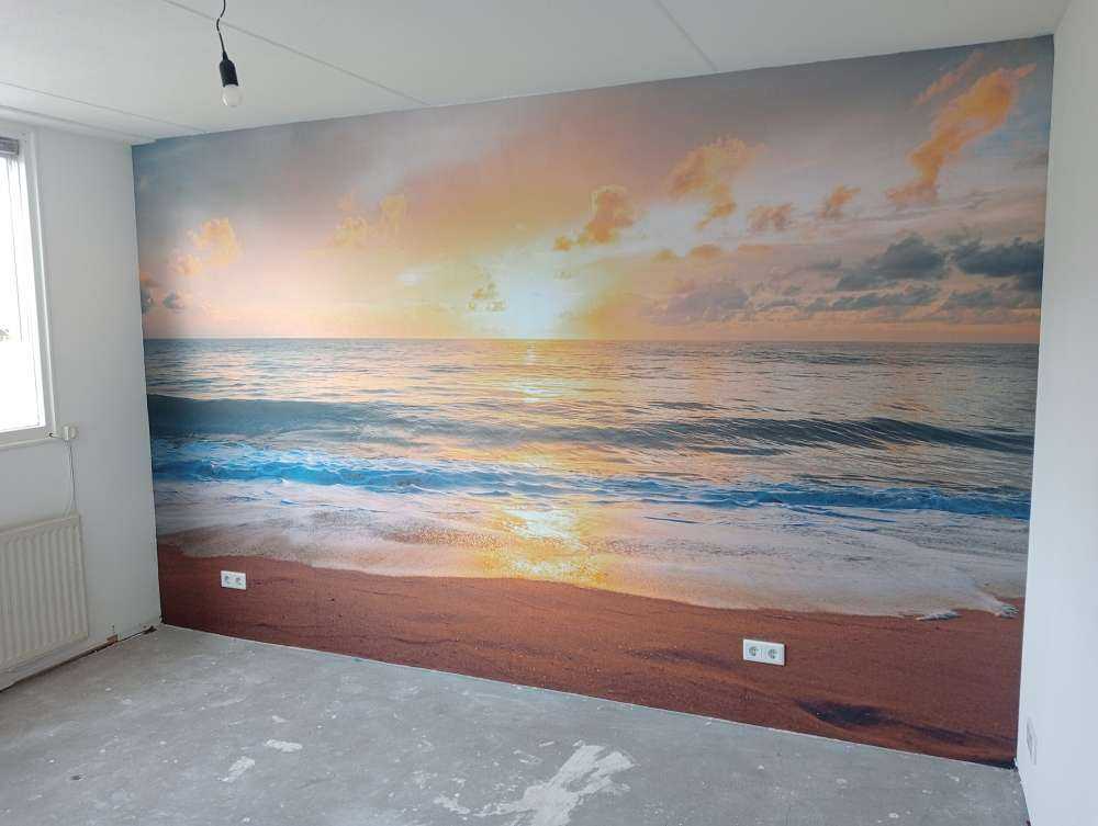 Kalmerende zee