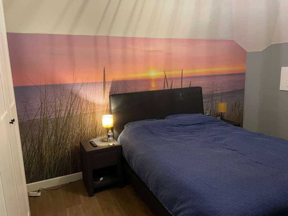 Zonsopgang aan de kust