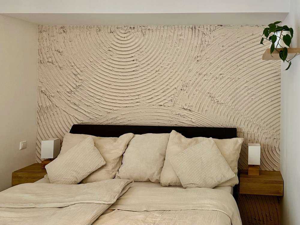 Zen cirkels in linnen