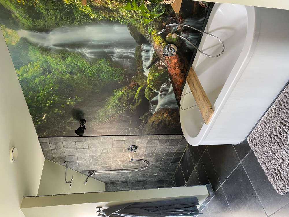 Close-up van waterval