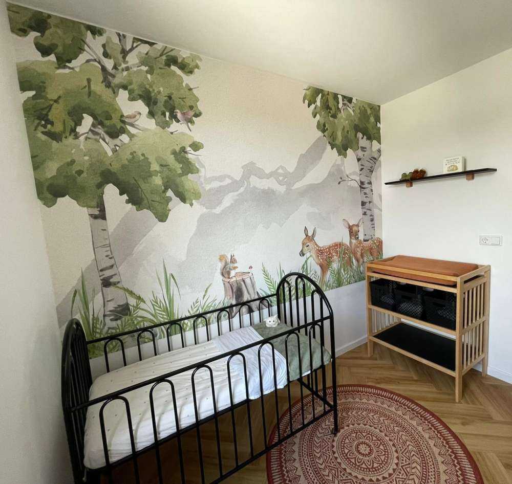 Twee hertjes in het bos