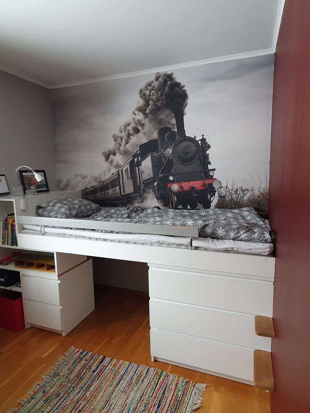 Vintage stoomtrein