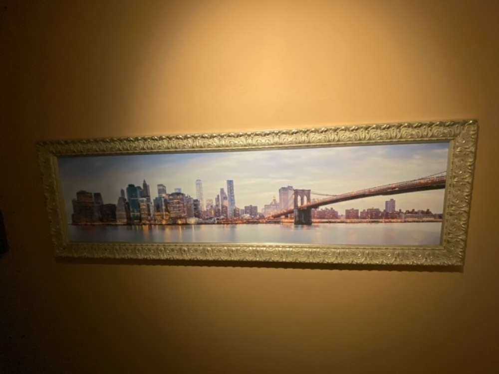 New York City zonsondergang