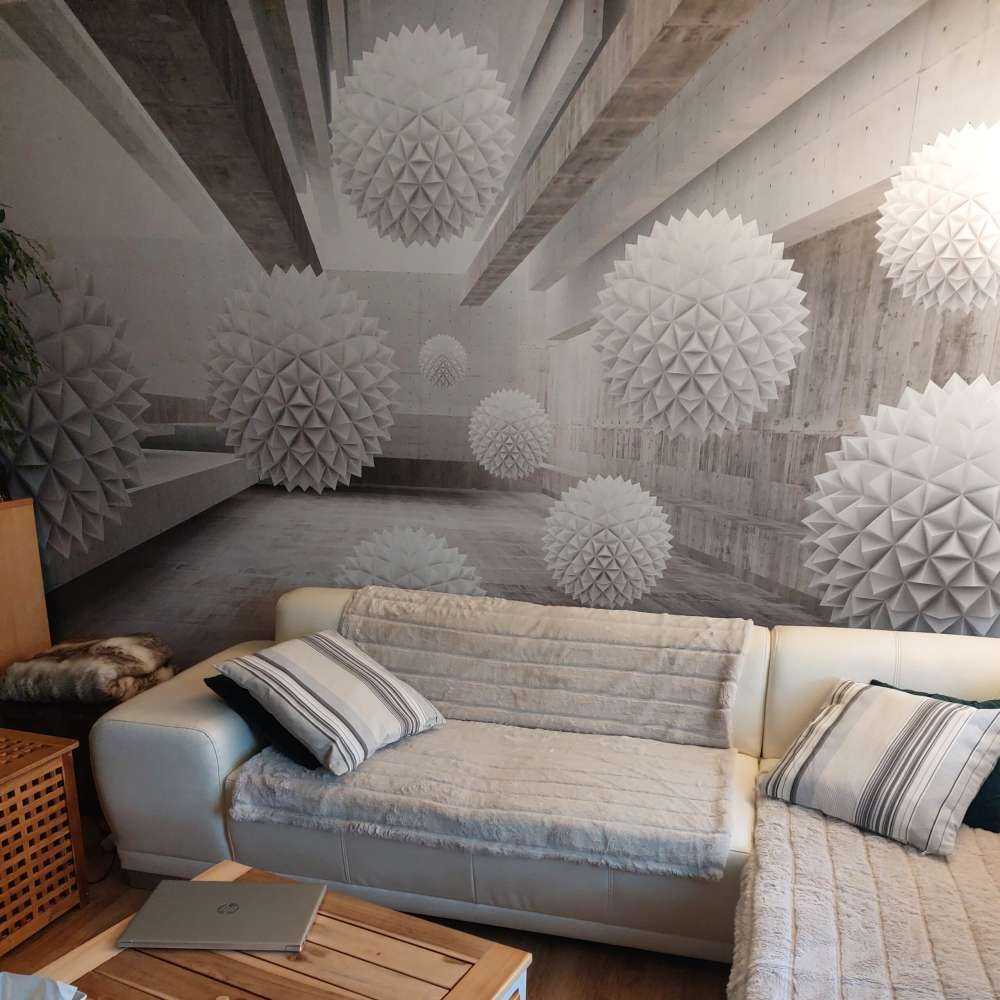 Witte 3D ballen