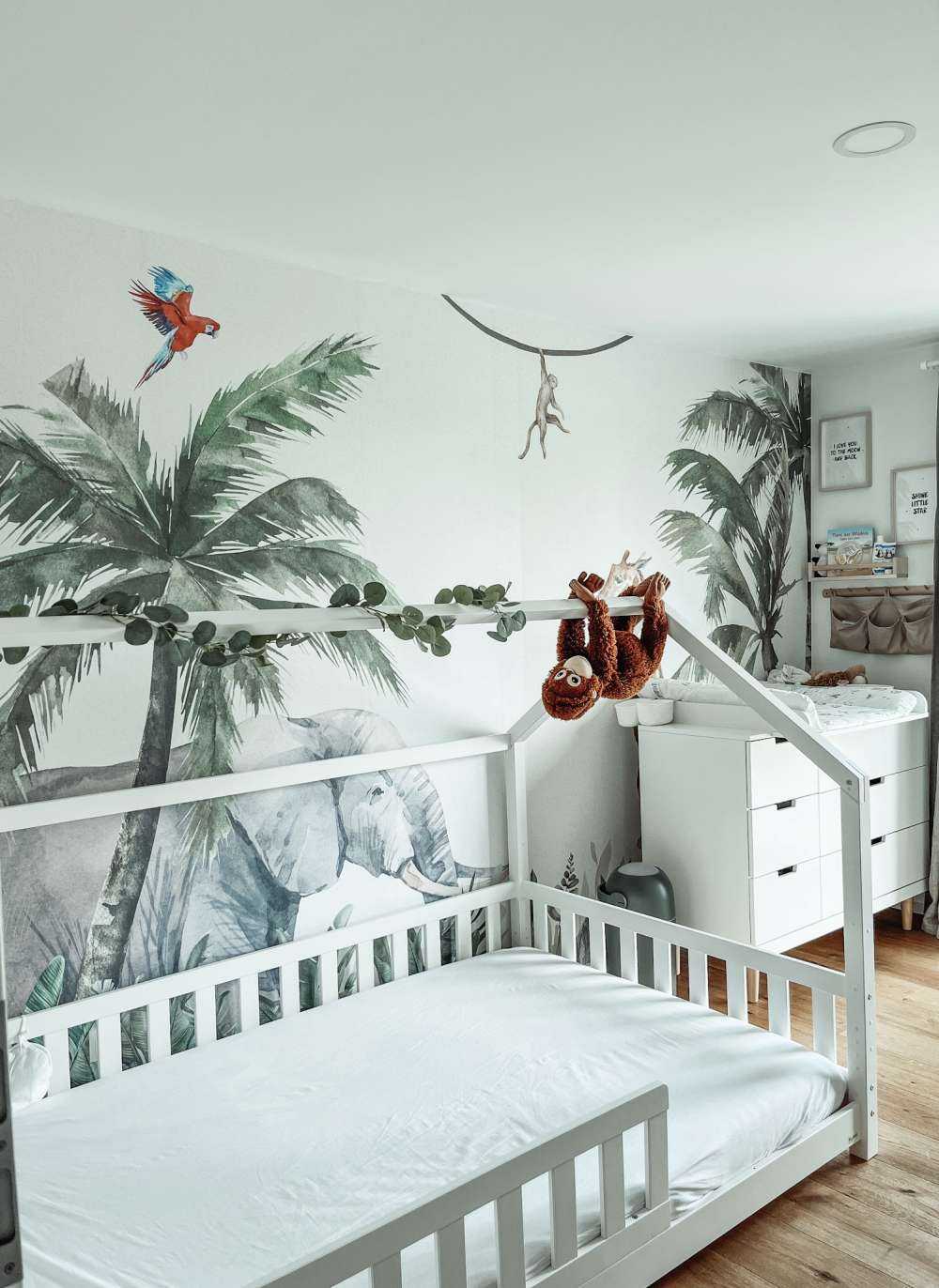 Kleurrijke jungle dieren