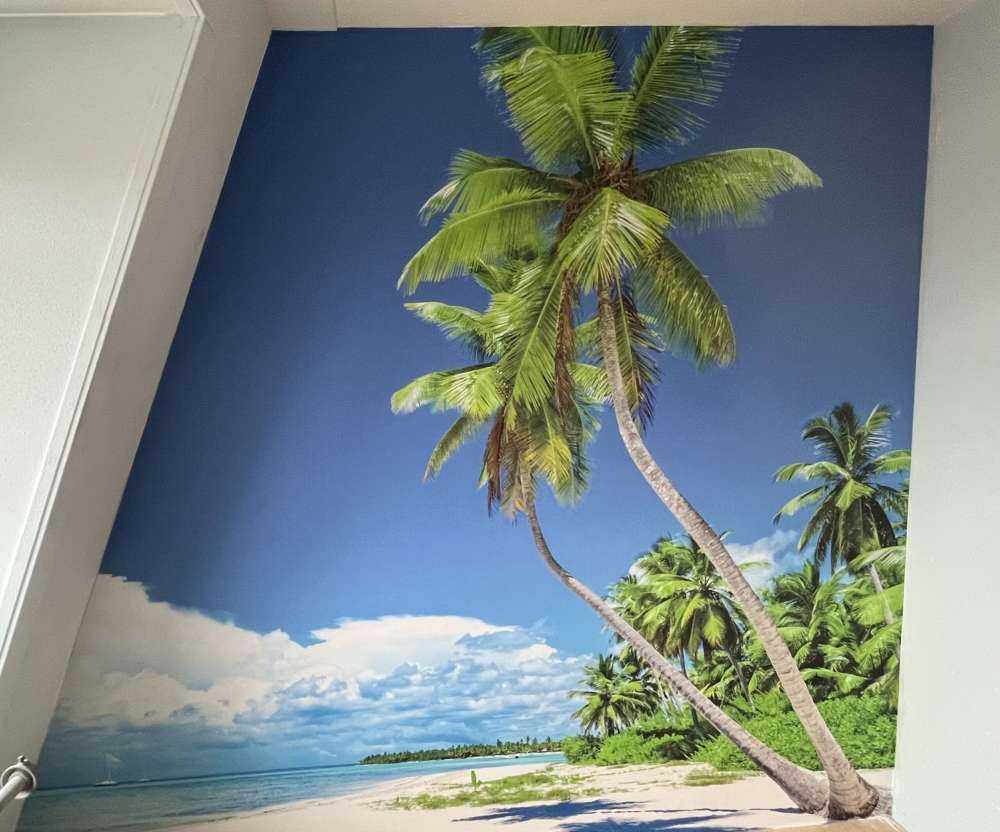 Paradijselijk tropisch strand