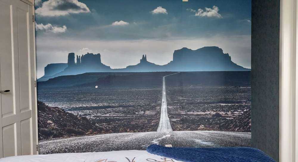 Lange weg in Arizona 