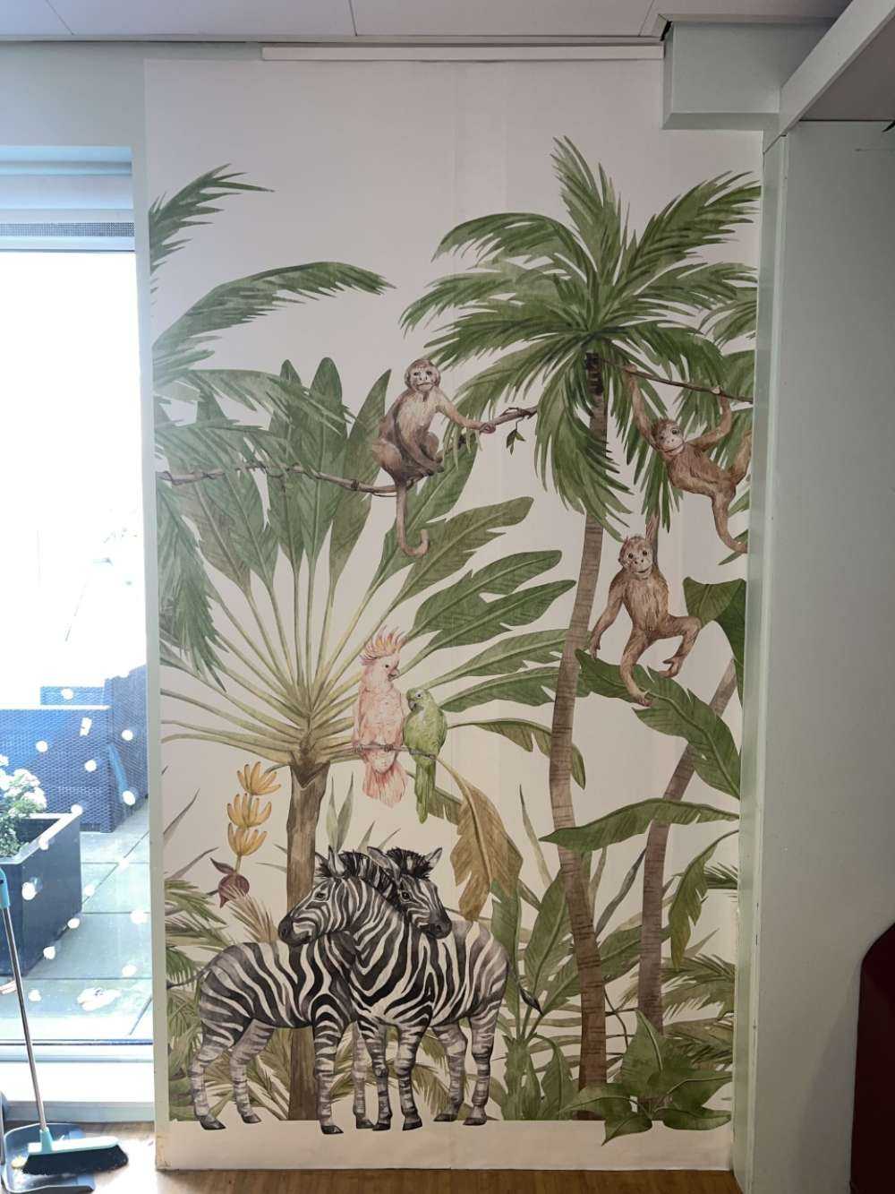 Waterverf jungle dieren