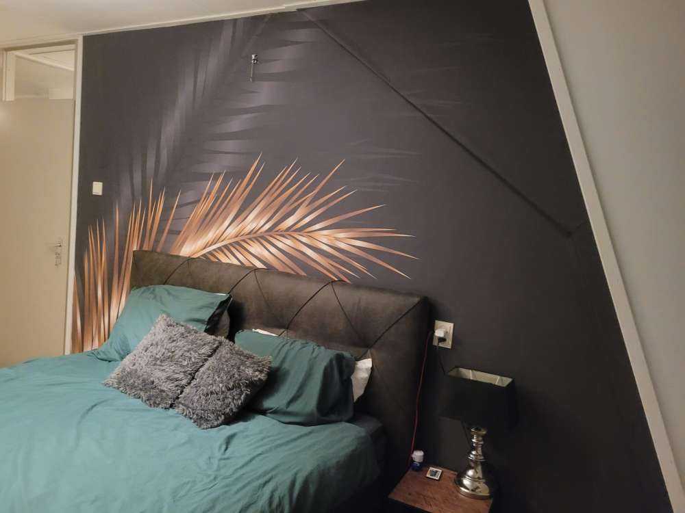 Sierlijke palmbladeren