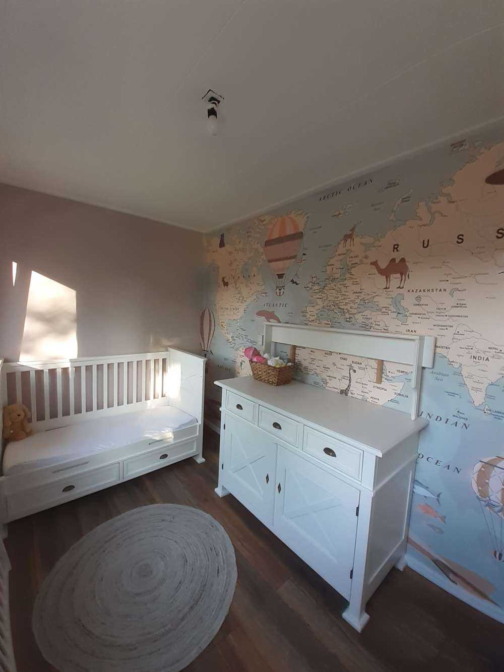 Beige wereldkaart