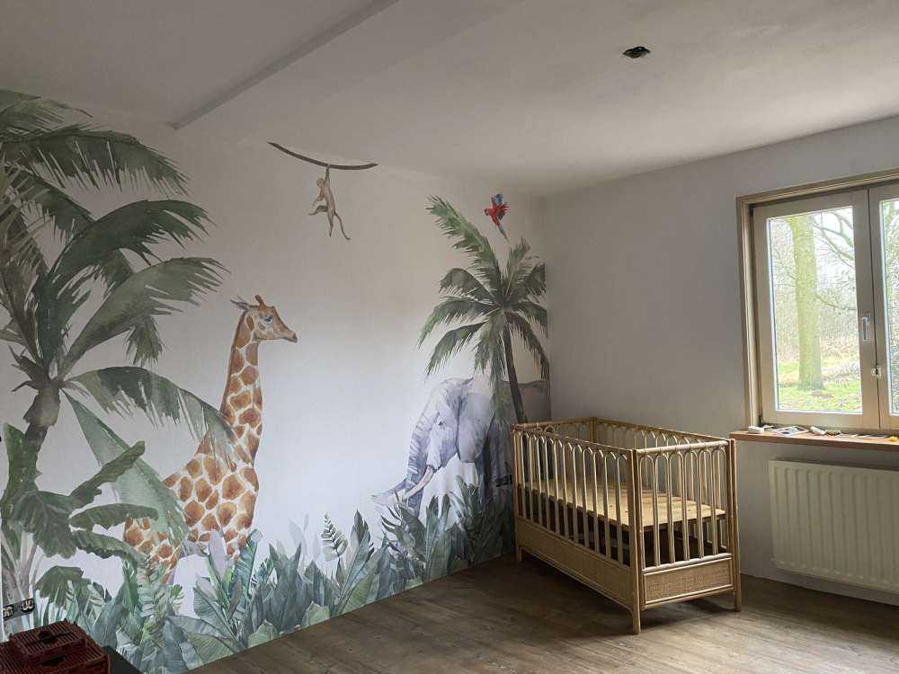 Kleurrijke jungle dieren