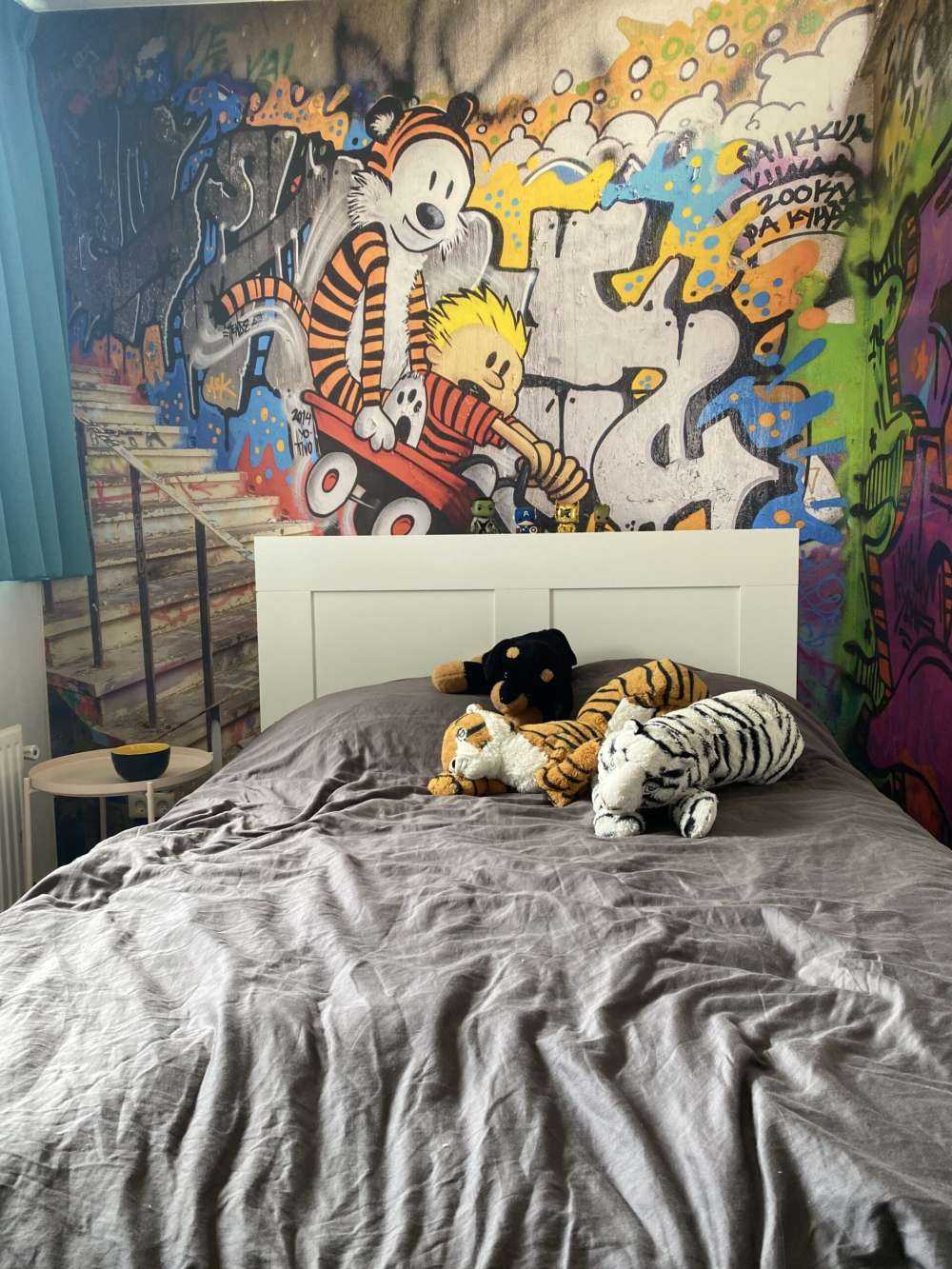 Graffiti met trap