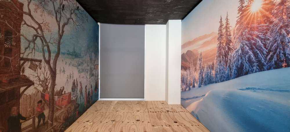 Winterochtend in de bergen