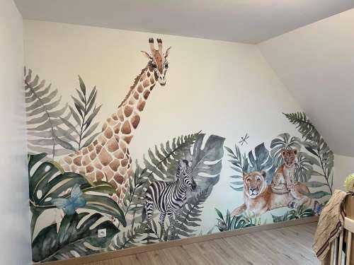 Waterverf dieren