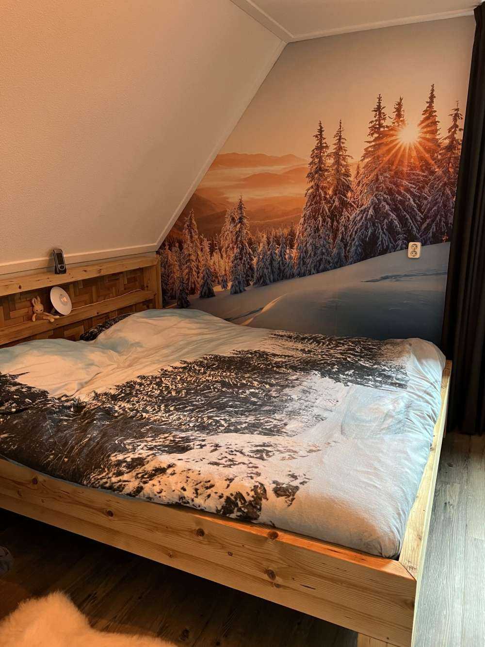 Winterochtend in de bergen