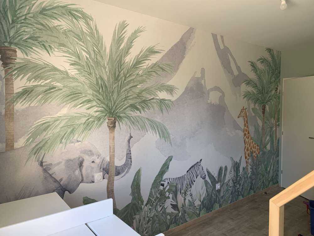 Dieren in een jungle