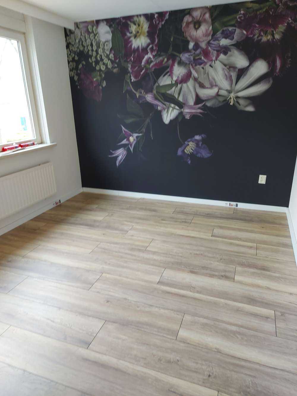 Bloemen muur