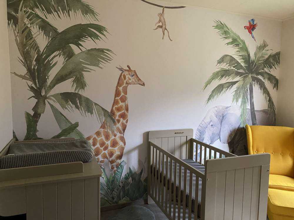 Kleurrijke jungle dieren