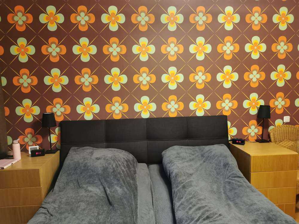 Vintage stijl madeliefjes