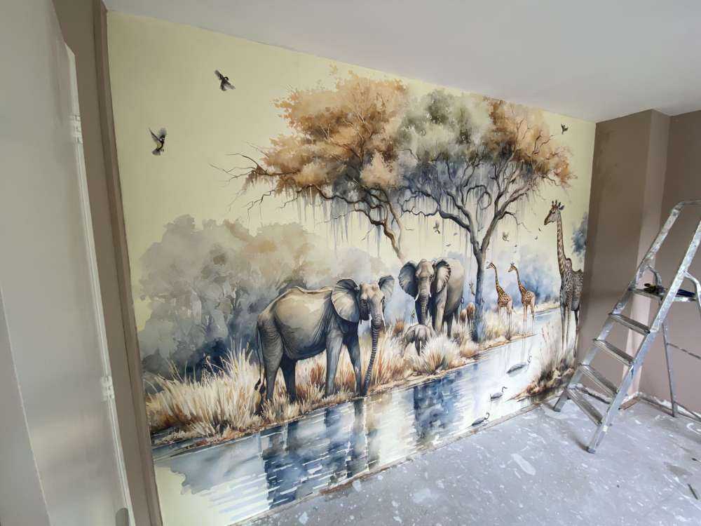 Afrikaanse tropische jungle