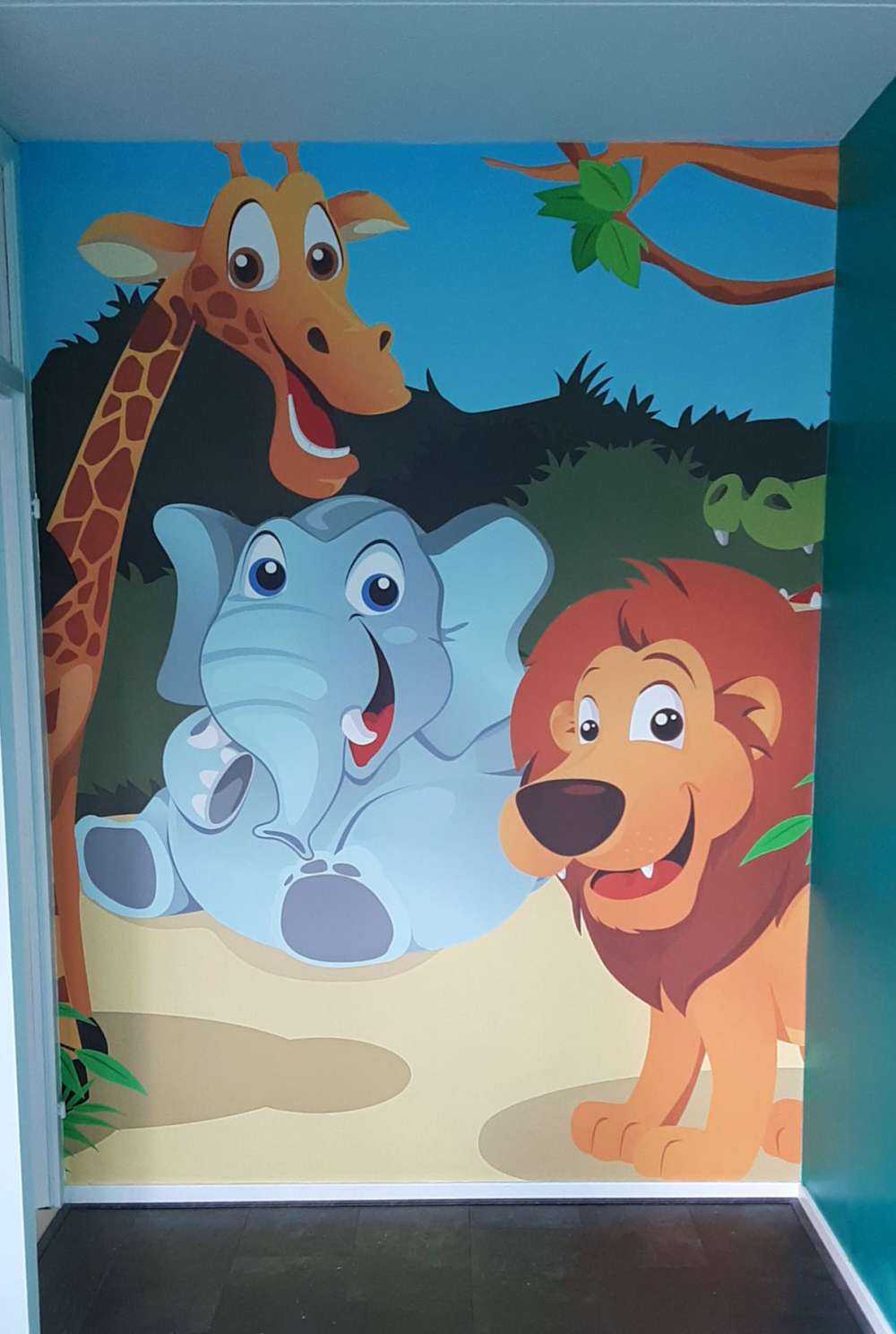Vrolijke wilde dieren