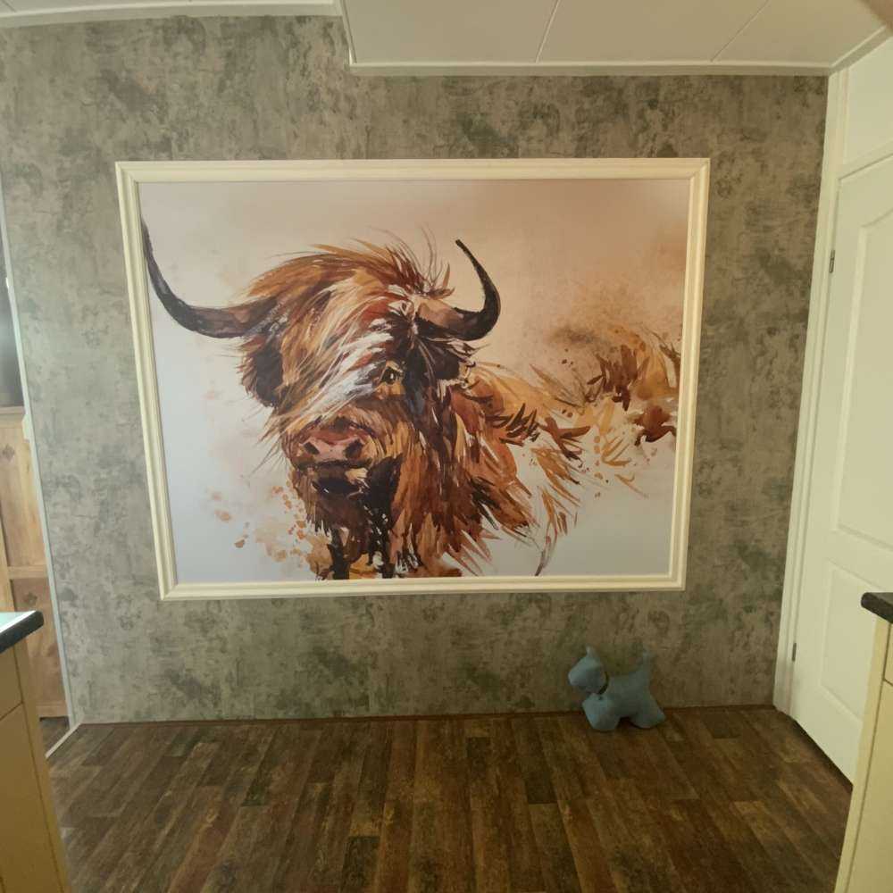 Geschilderde hooglander