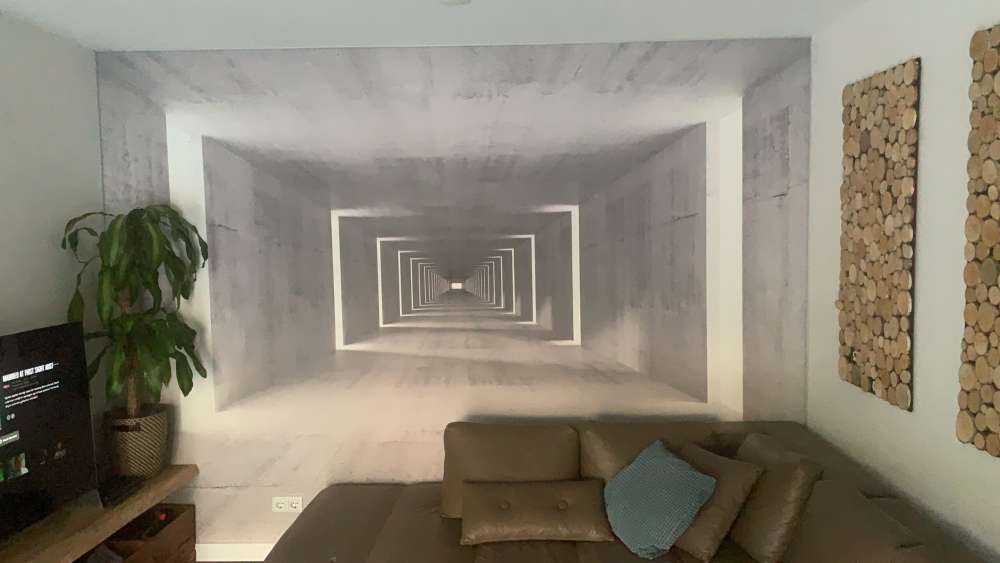 Betonnen tunnel