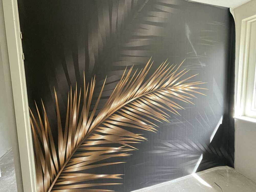 Sierlijke palmbladeren