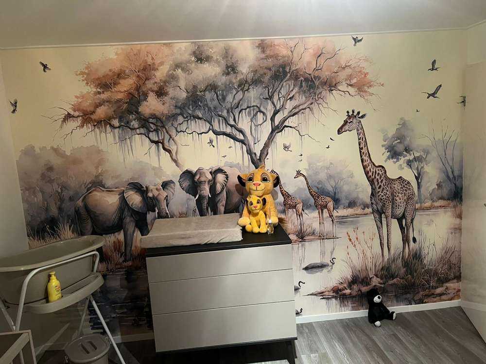 Afrikaanse tropische jungle