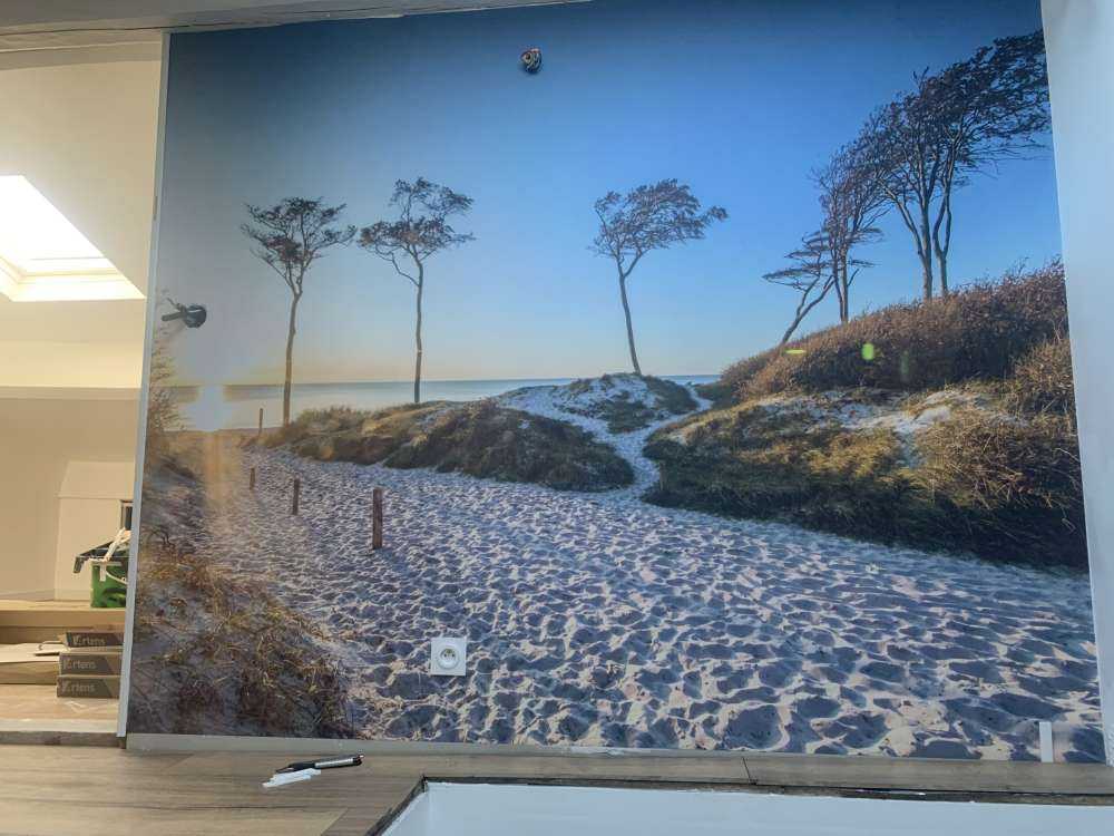 Strand aan de Baltische Zee