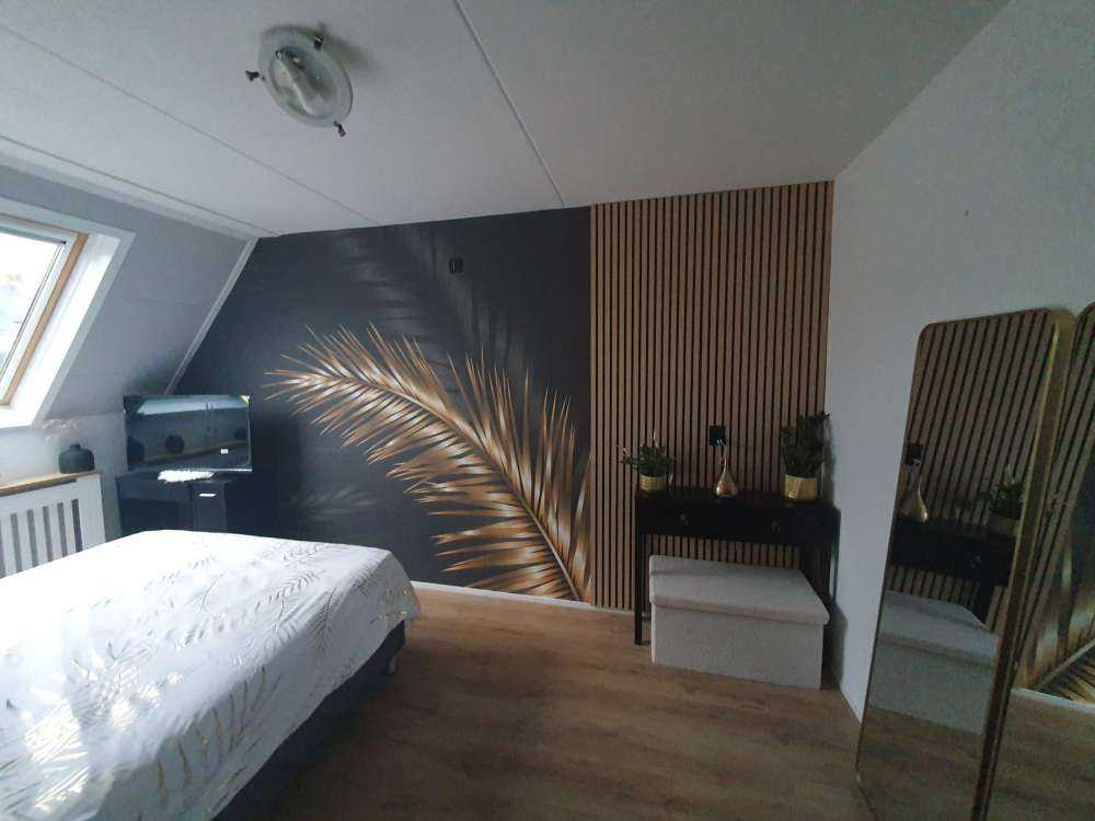 Sierlijke palmbladeren