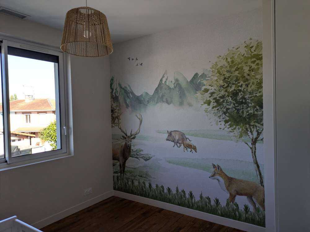 Kleurrijke bosdieren