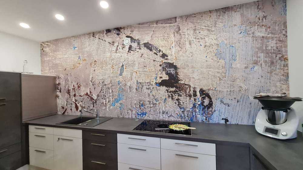 Groene abstracte kunst