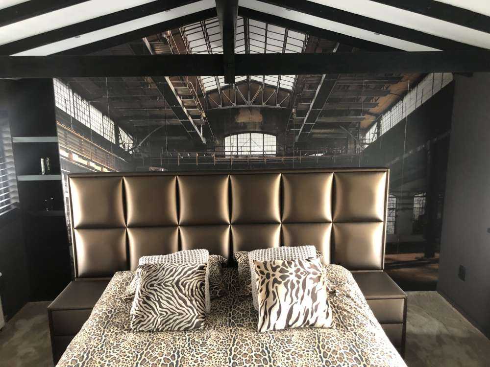 Verlaten industriële hal