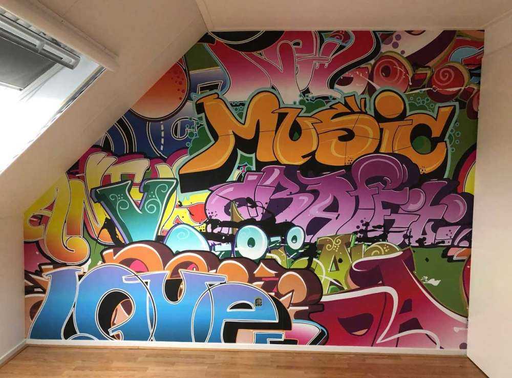 Getekende graffiti