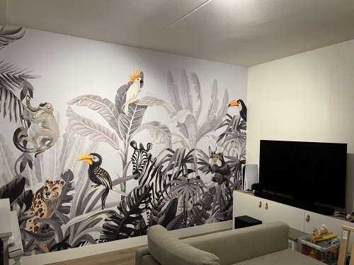 Jungle vol dieren