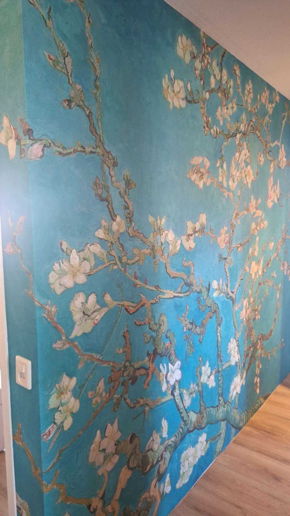 Geschilderde Amandelbloesem (Van Gogh)