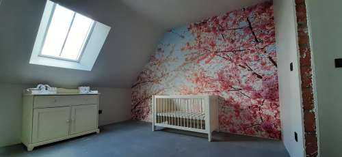 Vintage Japanse bloemen