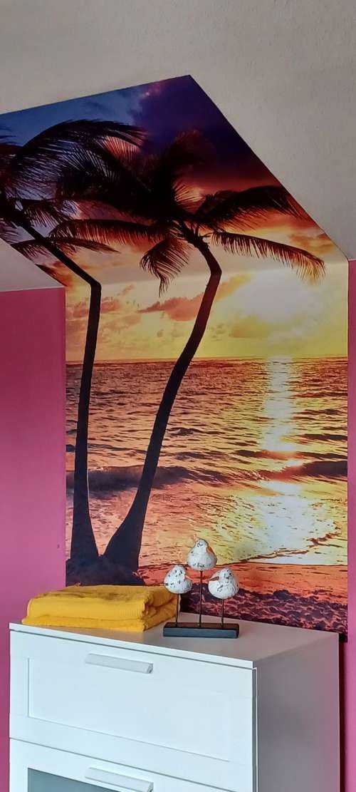 Kleurrijk strand