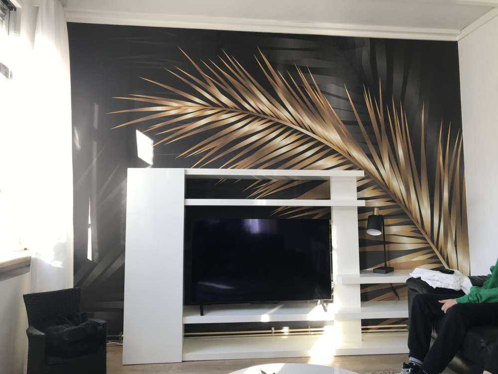 Sierlijke palmbladeren