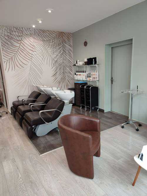 Beige gekleurde palmbladeren