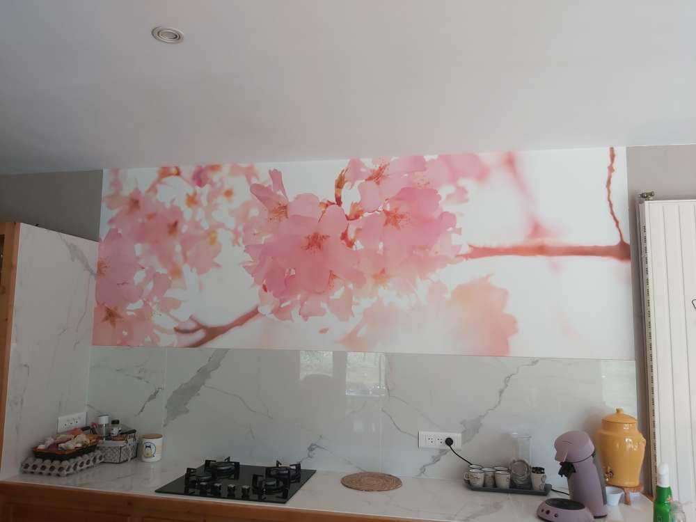 Lichte roze bloesems