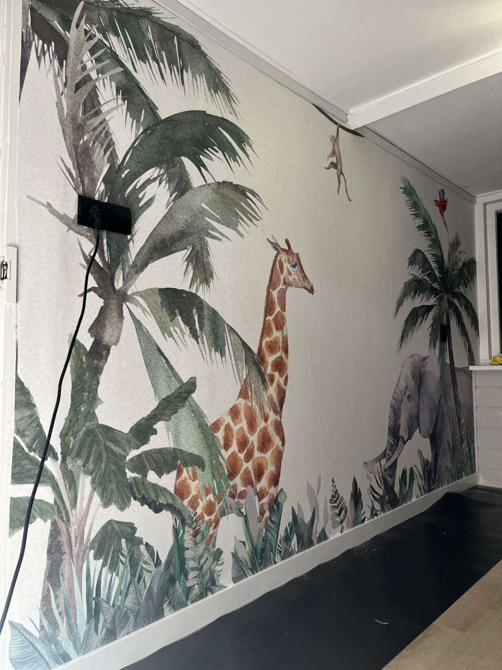 Kleurrijke jungle dieren